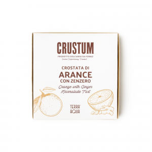 Crostata CRUSTUM di Arance con Zenzero - Peso Netto 400g - 4 porzioni
