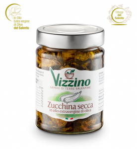 Zucchine secche in olio extra vergine d'oliva - Vizzino