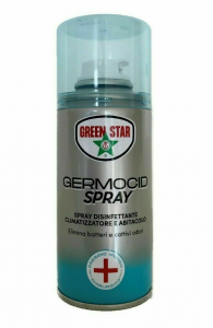 Green Star GERMOCID SPRAY Igenizzante Climatizzatore Disinfetta Abitacolo 150ml