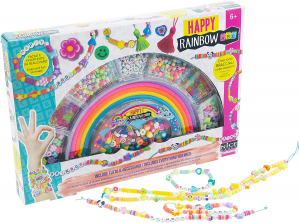 Nice Group Happy Rainbow Phone Beads Kit da oltre 300 Perline colorate e multiformi
