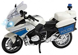 Toi-Toys - Moto Polizia con Luci e Suoni Scala 1:20