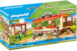 Playmobil - Ranch dei Pony con Roulotte 