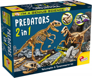 Lisciani Giochi I'm a Genius Predators 2 in 1 Gioco Scientifico 84630
