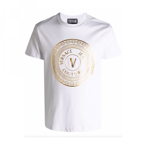 T-shirt uomo VERSACE Jeans couture 71GAHT12CJ00TG03 A.1
