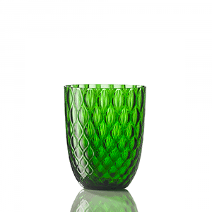 Water Glass Idra Balloton Green Pino