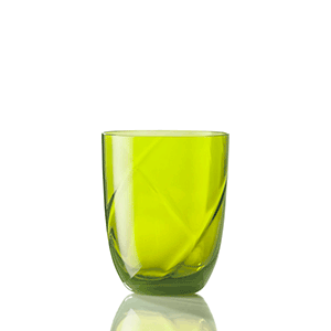 Bicchiere Idra Lente Verde Acido