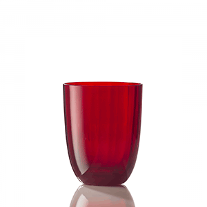 Bicchiere Idra Ottico Rosso