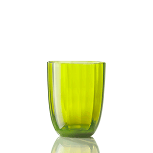 Water Glass Idra Optic Acid Green