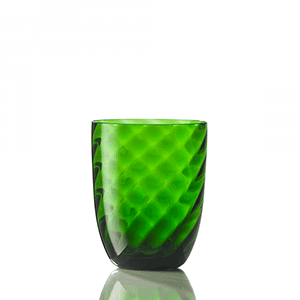 Idra Bicchiere Ottico Torsé Verde Pino