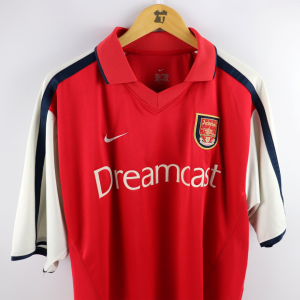 2000-02 Arsenal Maglia Nike Dreamcast Home L