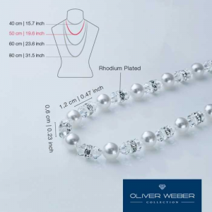 Oliver Weber - Collana Perle Bianca Pearl 11010 