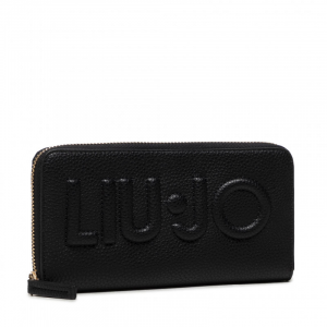 Portafoglio XL zip around logo - LIU JO 