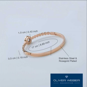 Oliver Weber - Bracciale Top Acciaio Inossidabile 