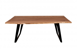 Foster - Tavolo in massello di acacia color naturale. Misure: cm 100 x 200 x 78 h