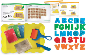 Headu - Leggo e Scrivo Montessori Gioco Educativo Lavagna di Sabbia 