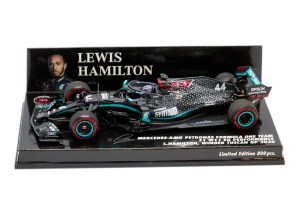 Mercedes AMG Petronas Formula One Team # 44 Lewis Hamilton Winner Tuscan Gp 2020 - 1/43 Minichamps