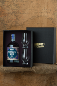 GIFT BOX McHenry Butterfly GIN + 2 bicchieri Glencairn