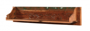 Farm - Mensola in legno massello di Saal riciclato. Misure: cm 116 x 22 x 24 h