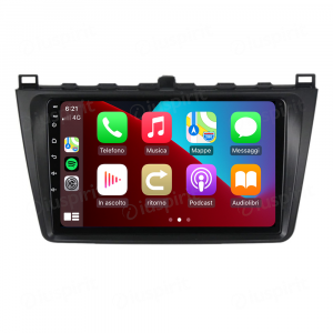 ANDROID autoradio navigatore per Mazda 6 2008-2012 CarPlay Android Auto GPS USB WI-FI Bluetooth 4G LTE