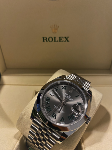 Orologio secondo polso Rolex modello Datejust Wimbledon