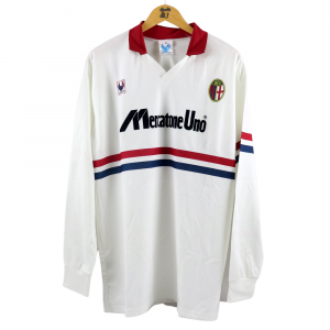 1990-91 Bologna Maglia #10 Detari Match Worn Mercatone Uno 