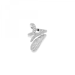 Elika Ring in white gold and diamonds