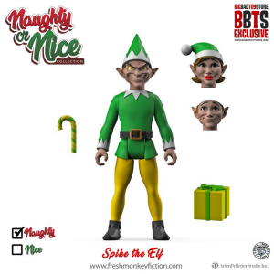 Naughty or Nice: SPIKE THE ELF by Fresh Monkey Fiction