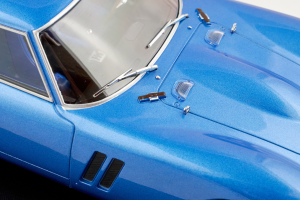 Ferrari 250 GTO Chassis 3387 Blue 1962 With Decals - 1/18 KK