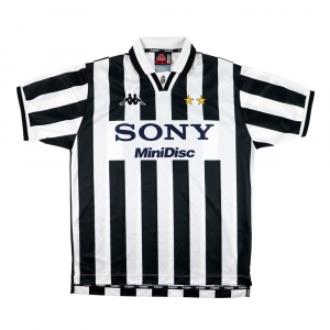 1996-97 Juventus Maglia Kappa Sony Minidisc Home L (Top)
