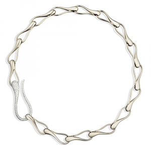 Elika Necklace in white gold and diamonds