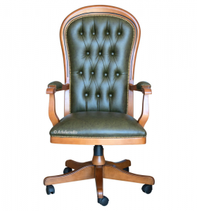 Swivel armchair for office