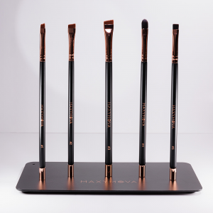 Set base metallica con 5 pennelli professionali per il Brow Artist e Lamimaker. Pennelli sopracciglia