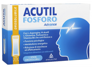 ACUTIL FOSFORO ADVANCE STICK OROSOLUBILI - A BASE DI FOSFOSERINA IN CASO DI STANCHEZZA