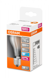 OSRAM Lampadina LED SUPERSTAR Classic A 75 filamento, luce naturale dimmerabile, E27