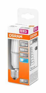 OSRAM Lampadina LED STAR STICK 53 luce naturale E27 