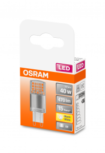 OSRAM Lampadina LED STAR PIN 40 luce calda G9 
