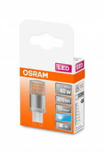 OSRAM Lampadina LED STAR PIN 40 luce naturale G9 