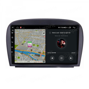 ANDROID autoradio navigatore per Mercedes SL R230 SL350 SL500 SL55 SL600 SL65 2001-2007 CarPlay Android Auto GPS USB WI-FI Bluetooth 4G LTE
