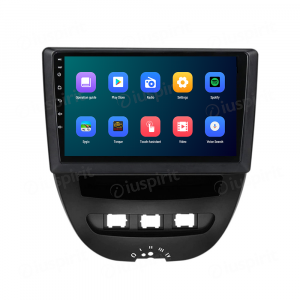 ANDROID autoradio navigatore per Peugeot 107 Citroen C1 Toyota Aygo 2005-2014 CarPlay Android Auto GPS USB WI-FI Bluetooth 4G LTE
