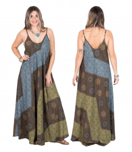 Robe large en soie | Vêtements pour femmes Hippie chic