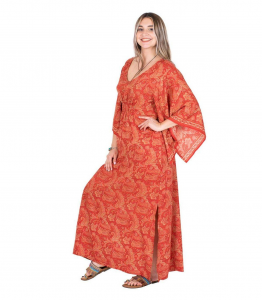 Robe orientale en soie | Caftans indiens en ligne