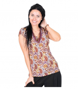 Camicette in seta | Camicie etniche donna online