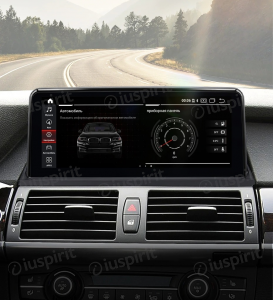 ANDROID navigatore per BMW X5 E70 BMW X6 E71 2011-2013 Sistema CIC 10.25 pollici CarPlay Android Auto WI-FI GPS 4G LTE Bluetooth 4GB RAM 64GB ROM