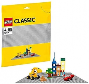 LEGO 10701 Classic - Pannello da Costruzione Grigio