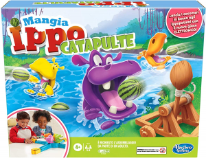 Hasbro - Gaming Mangia Ippo Catapulte per bambini dai 4 anni in su