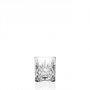 Set 6 Bicchieri in vetro trasparente Of Tumbler, CL 23, Melodia