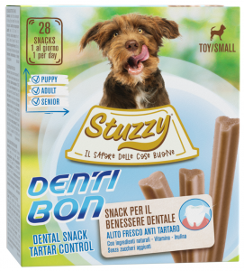 Stuzzy Dog - DentiBon - Toy/Small - 28 pezzi 4x110gr