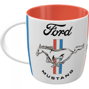 Tazza in ceramica Ford Mustang - Horse & Stripes 