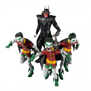 DC Multiverse: THE BATMANAWHO LAUGHS WITH THE ROBINS OF EARTH (Batman Earth 22) by McFarlane Toys