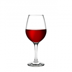 Set di 6 calici in vetro trasparente, vino rosso, 46 Cl